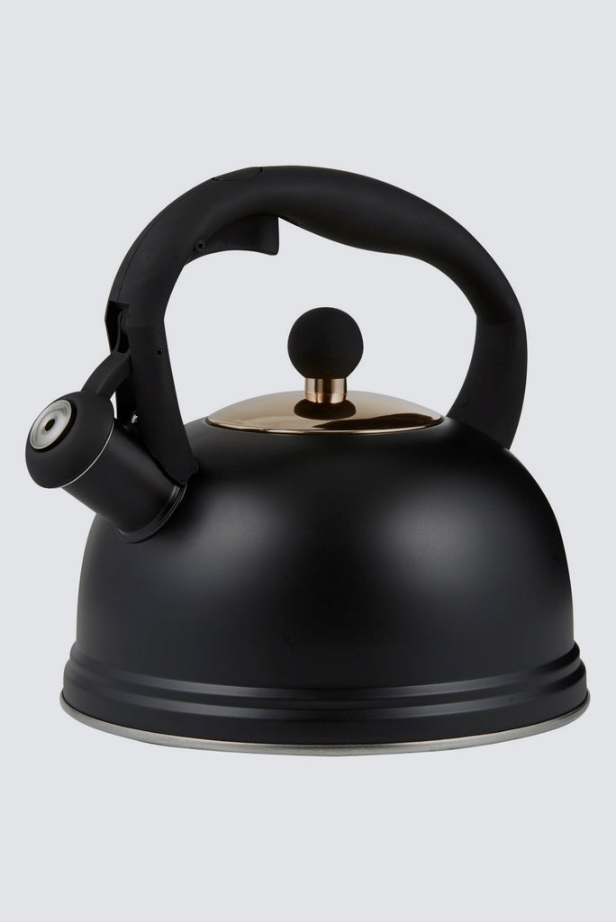 Typhoon Otto Stove Top Kettle 1.8lt Black/Gold