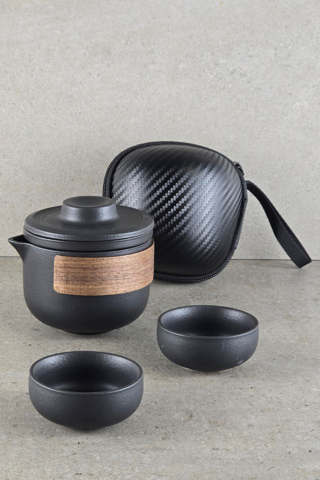 Travel Tea Set 3pc With Carry Bag