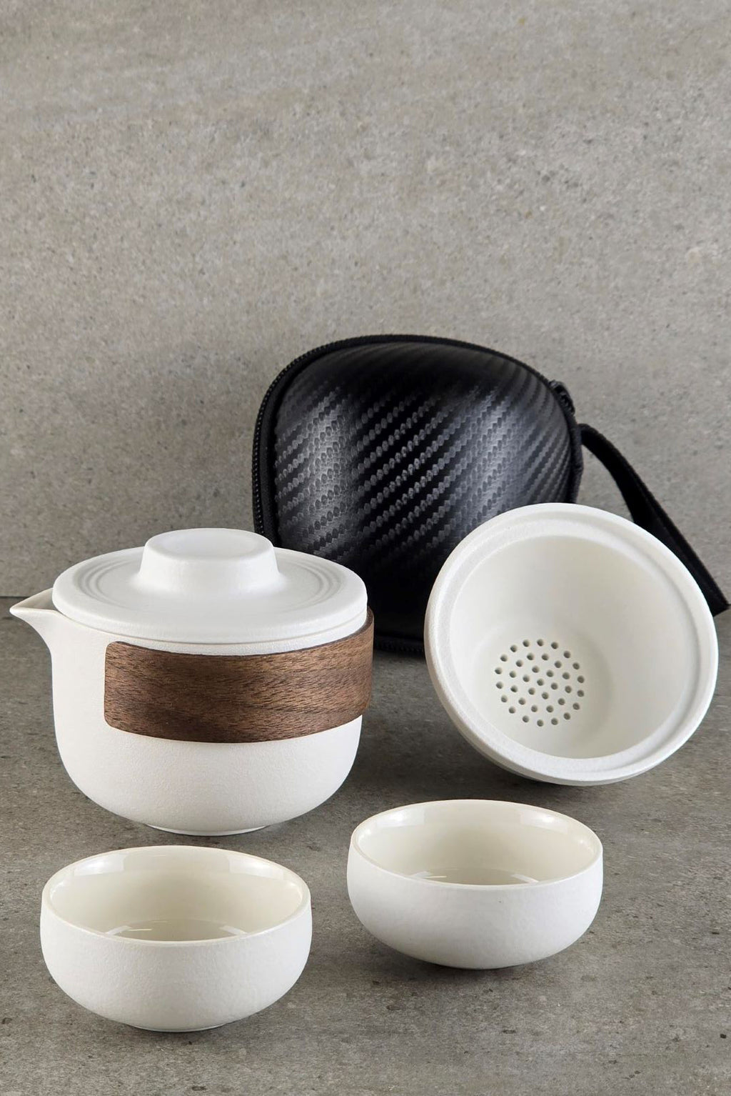 Travel Tea Set 3pc With Carry Bag