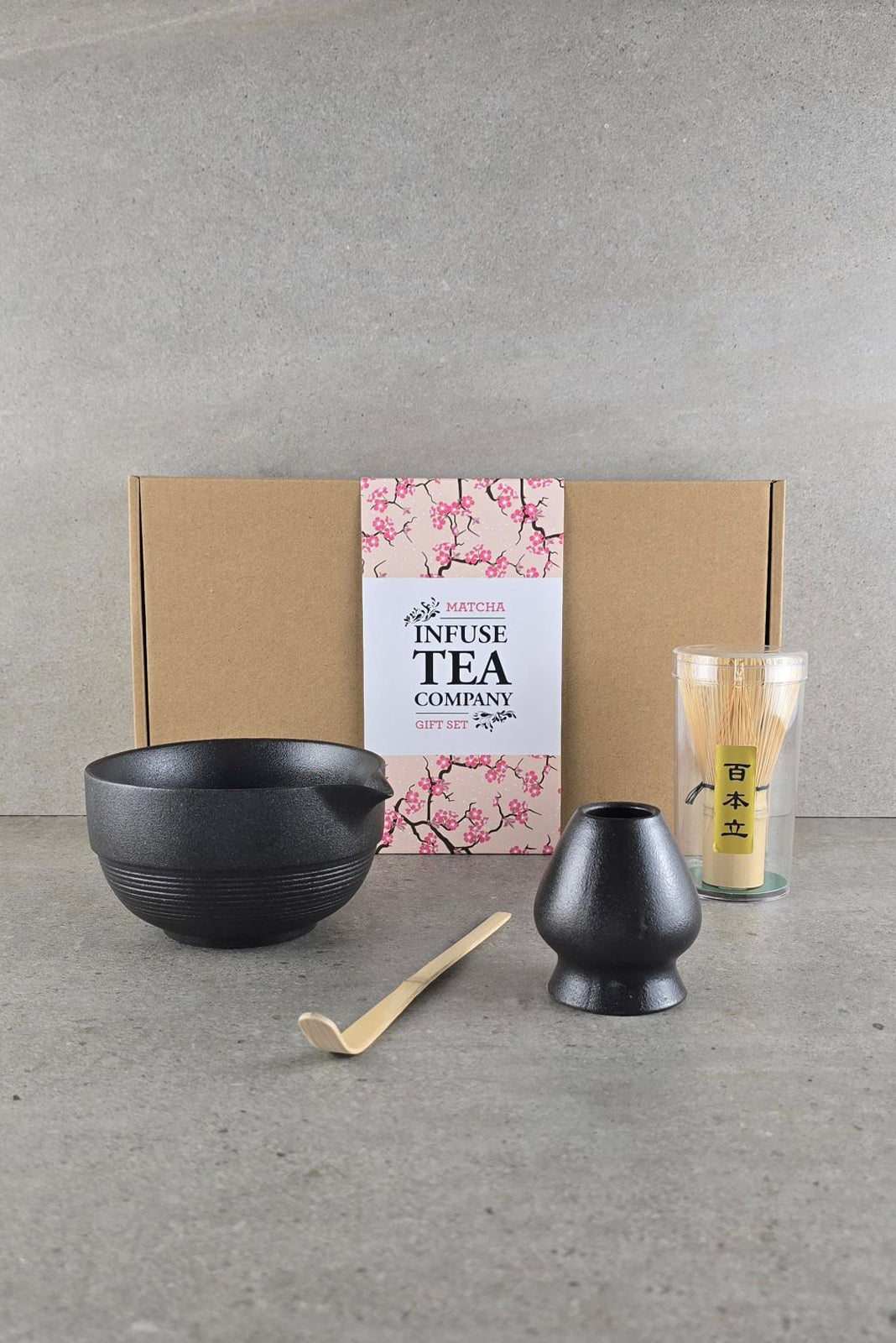 Matcha 4pc Gift Box - Zen Black – Infuse Tea Company
