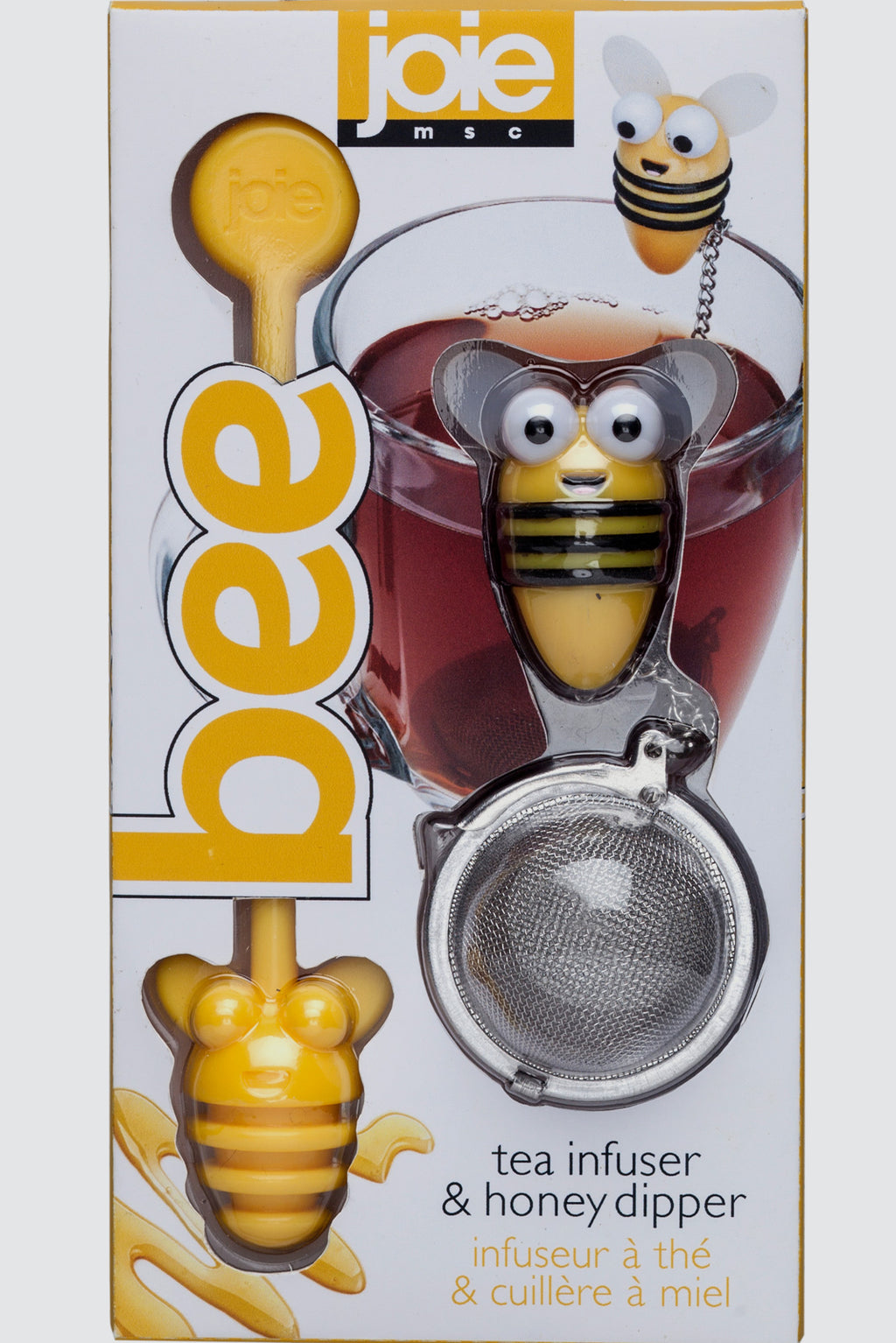 Bee Tea Infuser & Honey Dipper