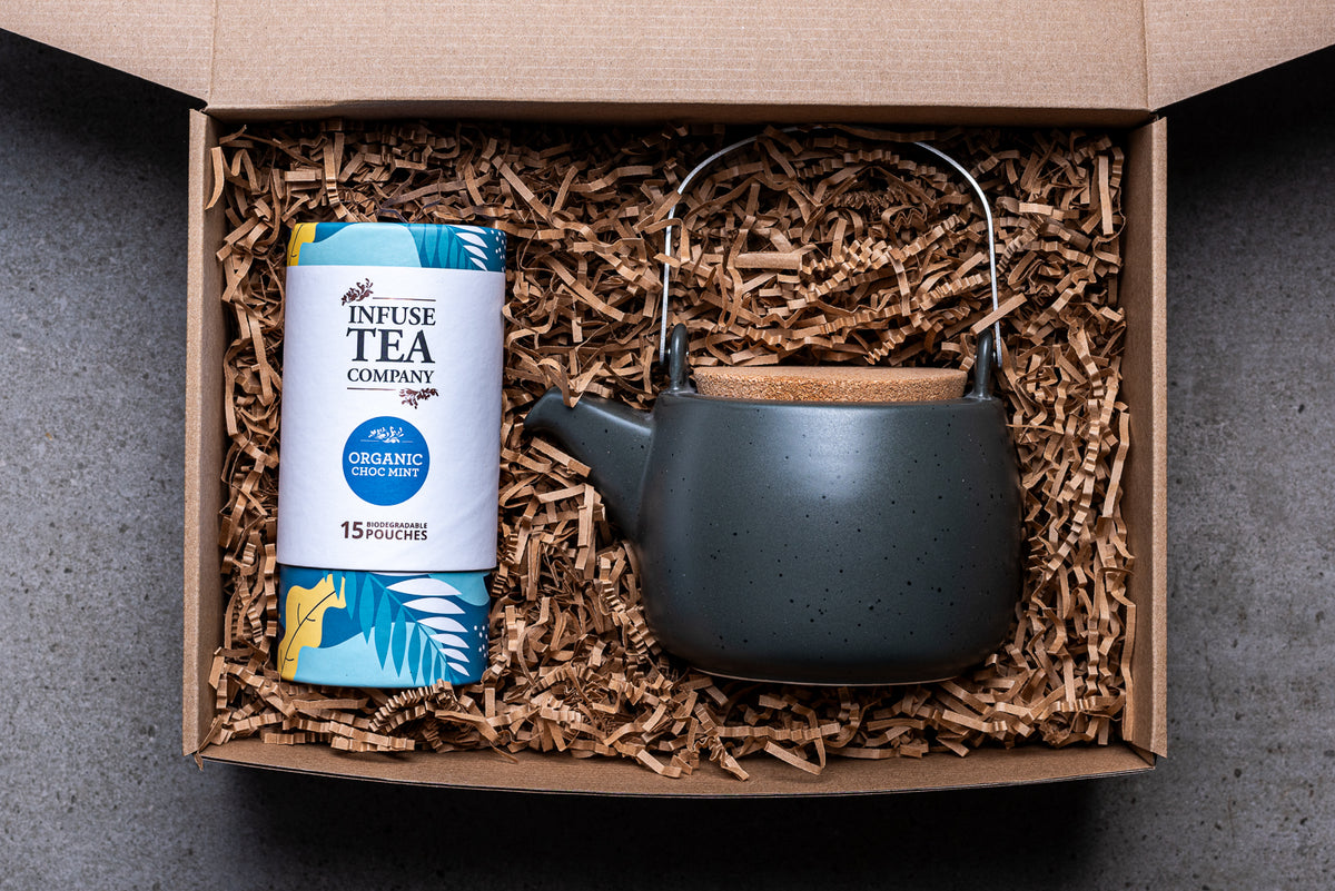 Tea Tubebox Teapot & Tea Tube Gift Box – Infuse Tea Company