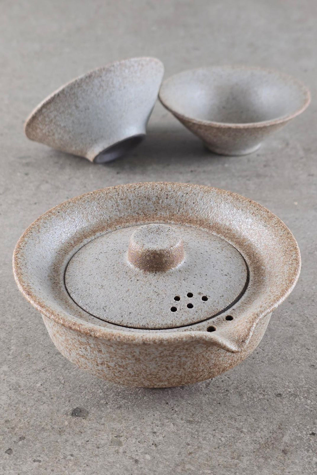 Kung Fu 3pc Travel Tea Set