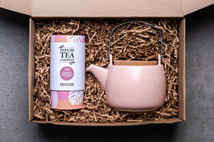 Teapot & Tea Tube Gift Box