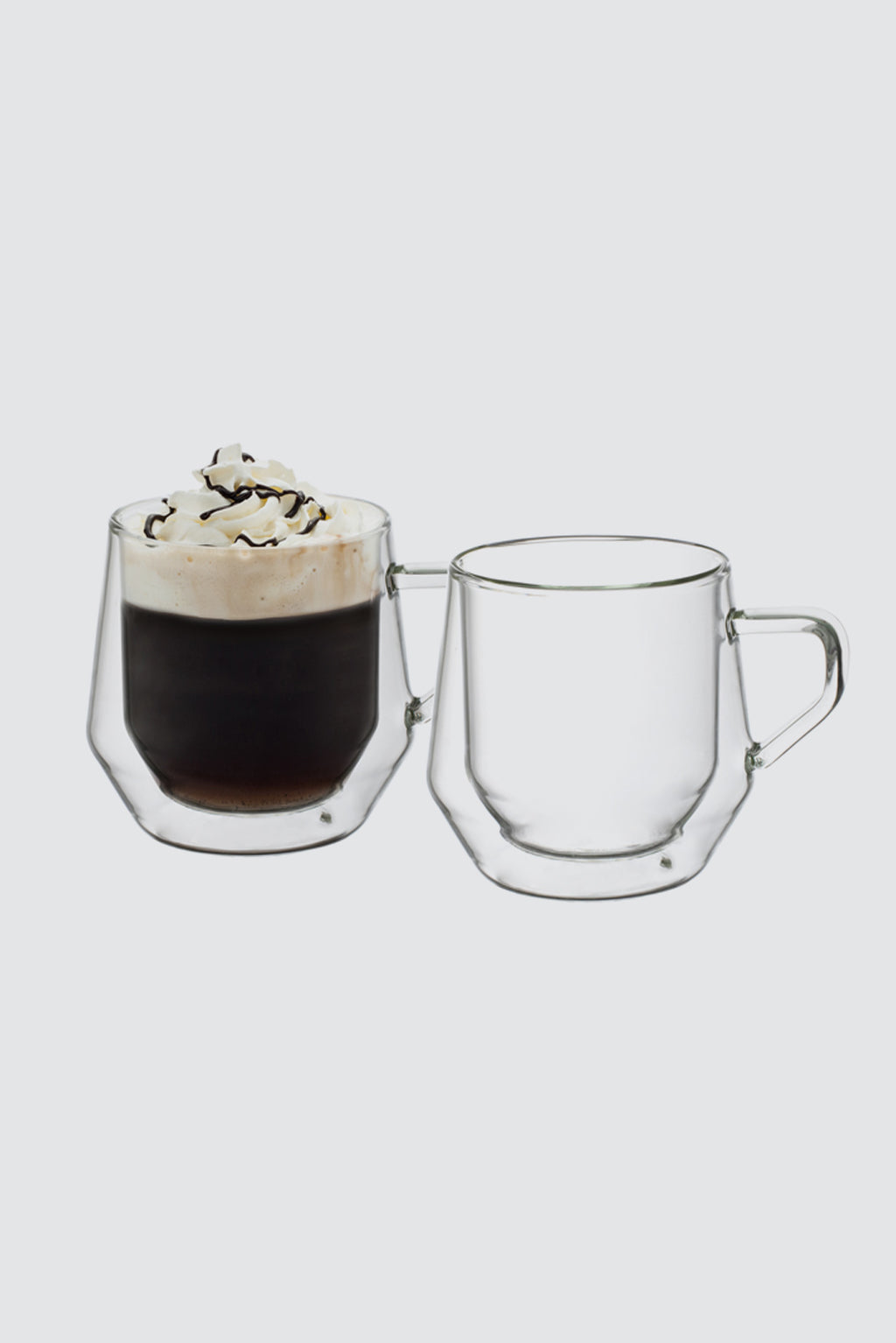 Capri Double Wall Glasses 375ml - Set of 2