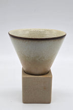 Retro Latte Cup & Stand