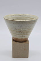Retro Latte Cup & Stand
