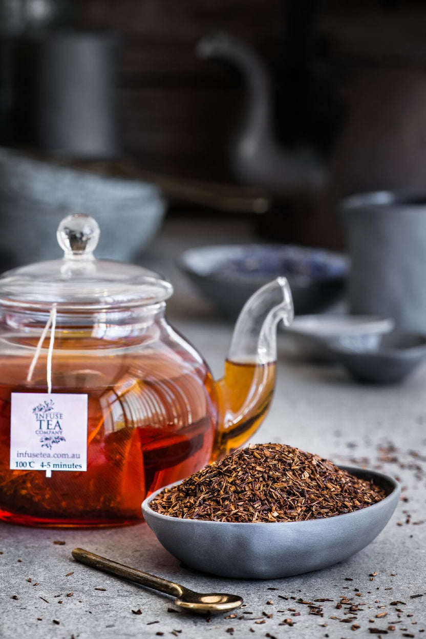 Translucent Rooibos Pouch Organic Rooibos – Pouches – Infuse Tea Company